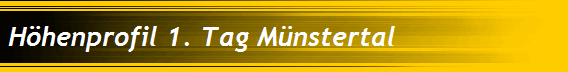 H�henprofil 1. Tag M�nstertal
