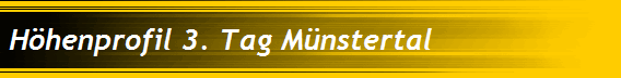 H�henprofil 3. Tag M�nstertal