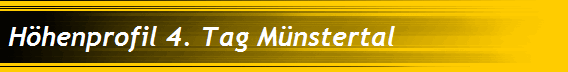 H�henprofil 4. Tag M�nstertal